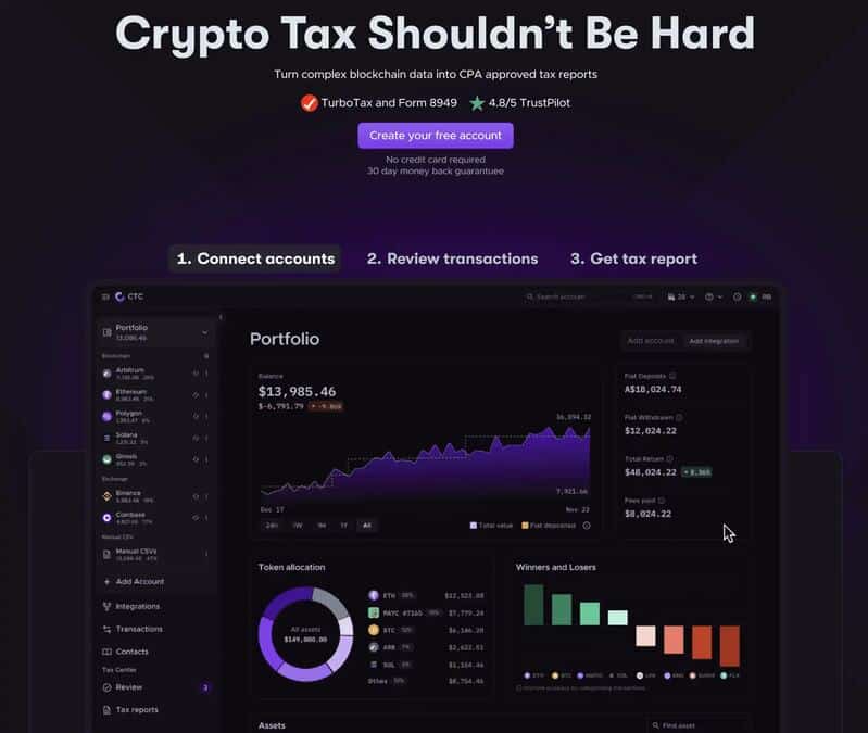 Crypto Tax Calculator